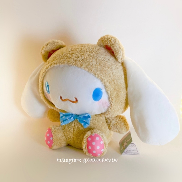 🧡 SOLD 🧡 Sanrio BIG Cinnamoroll Bear Plush - Picture 2 of 8